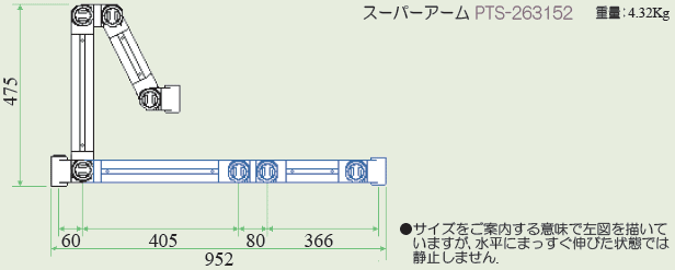 15975円 【保存版】 ライブクリエータ ARM2-10AG 液晶モニター用スタンダードアーム アイボリー グロメット 低荷重